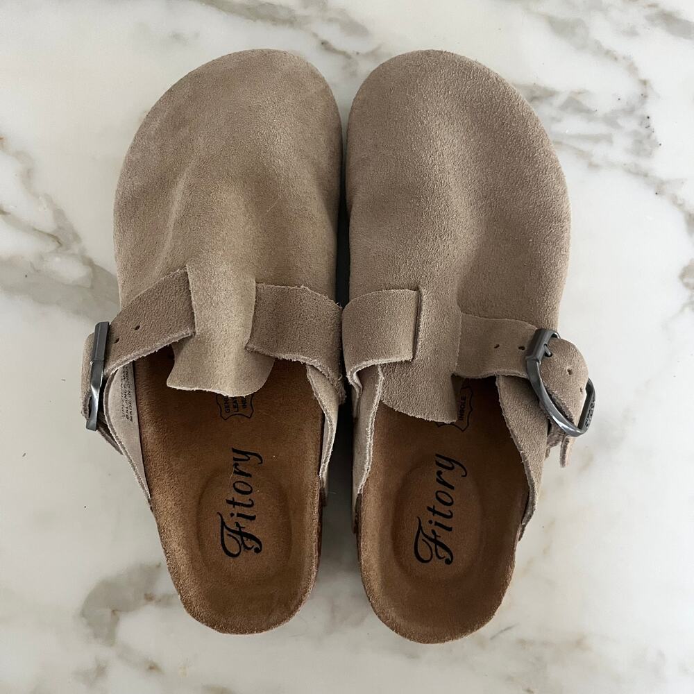 Brand New Genuine leather clog sandals